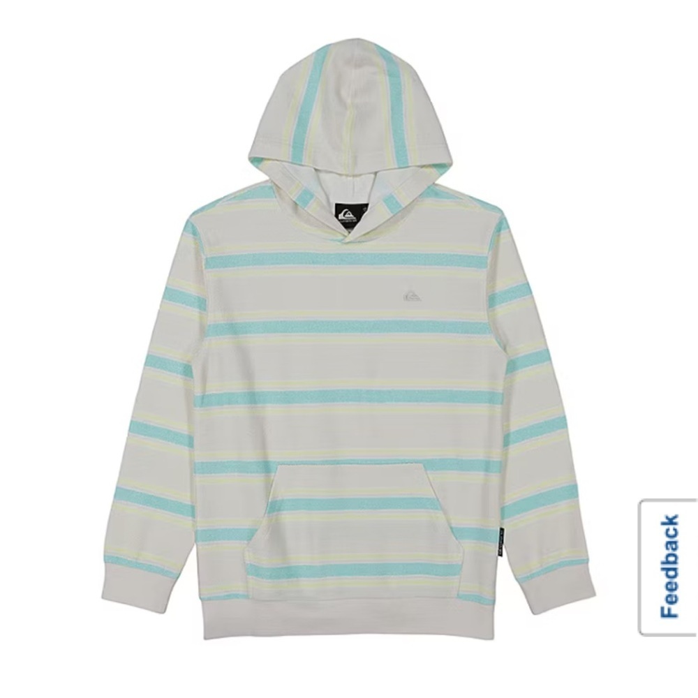 Quiksilver French Terry Big Kid Boys Long Sleeve Hoodie